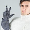 thumbnail image 4 of Gants d'Hiver Mode Doux Unisexes Gants de Textos Gants à Écran Tactile pour Cyclisme, 4 of 10