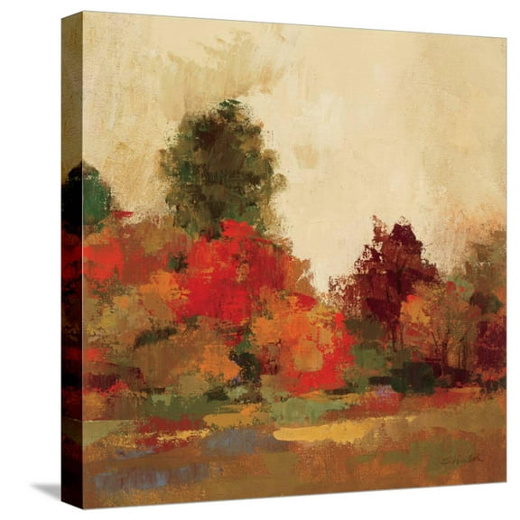 Art.com Fall Forest III Stretched Canvas Print Wall Art, 16" x 16"