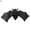 17cm x 6cm, variant on D-GROEE Halloween Hanging Bats Decorations,2PCS Creepy Flying Rubber Bats Decor for Outdoor & Indoor, Realistic Looking Spooky Bats for Halloween Party Supplies Prank Toy Haunted House Decoration