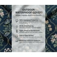 thumbnail image 7 of Replacement Papasan Cushion Cover 55 Inch - Waterproof, Tear-Resistant & Stylish - Fits Large Papasan Chair - Floral Pattern, 7 of 7