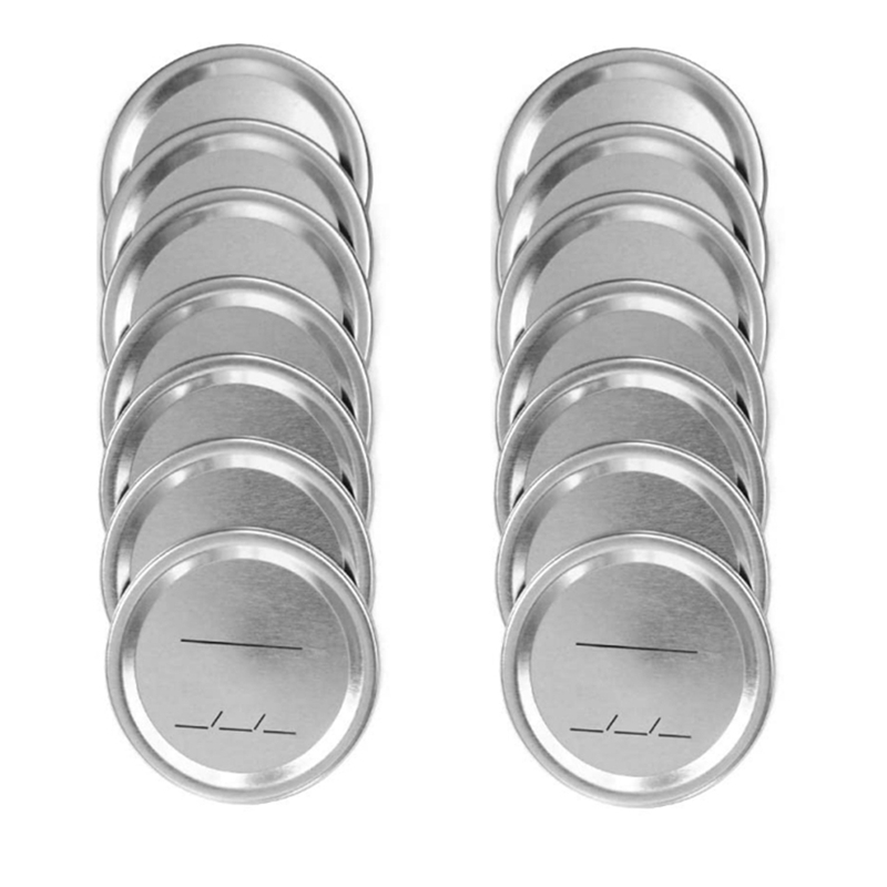 Canning Lids Regular Mouth for Ball/Kerr Jars, SplitType Metal Jar