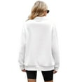 thumbnail image 3 of FIOPHY Womens Oversized Half Zip Sweatshirts Long Sleeve Pullover Sweatshirt Casual Fall Clothes, 3 of 8