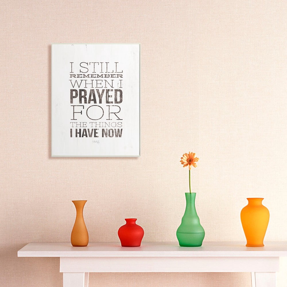 Stupell Industries 30 In. X 40 In. "The Lords Prayer Our Father Rustic Distressed White Wood Look Canvas Wall Art" By Jennifer Pugh Ewp-166_cn_30x40 - The Home Depot