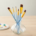 thumbnail image 2 of 12 Packs: 6 ct. (72 total) Necessities Brown Synthetic Acrylic Brush Set by Artist's Loft, 2 of 3