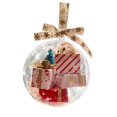 thumbnail image 2 of Bola de Navidad transparente, adorno de decoración de de Navidad, bola colgante inastillable de 80mm para boda, decoración de año Nuevo para el Estilo C mayimx Bola colgante, 2 of 9