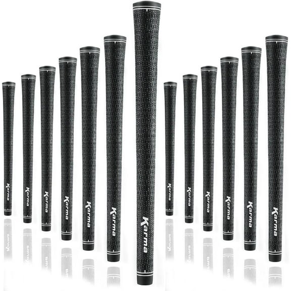 Karma Velour Full Cord 13 Piece Standard Golf Grip Bundle
