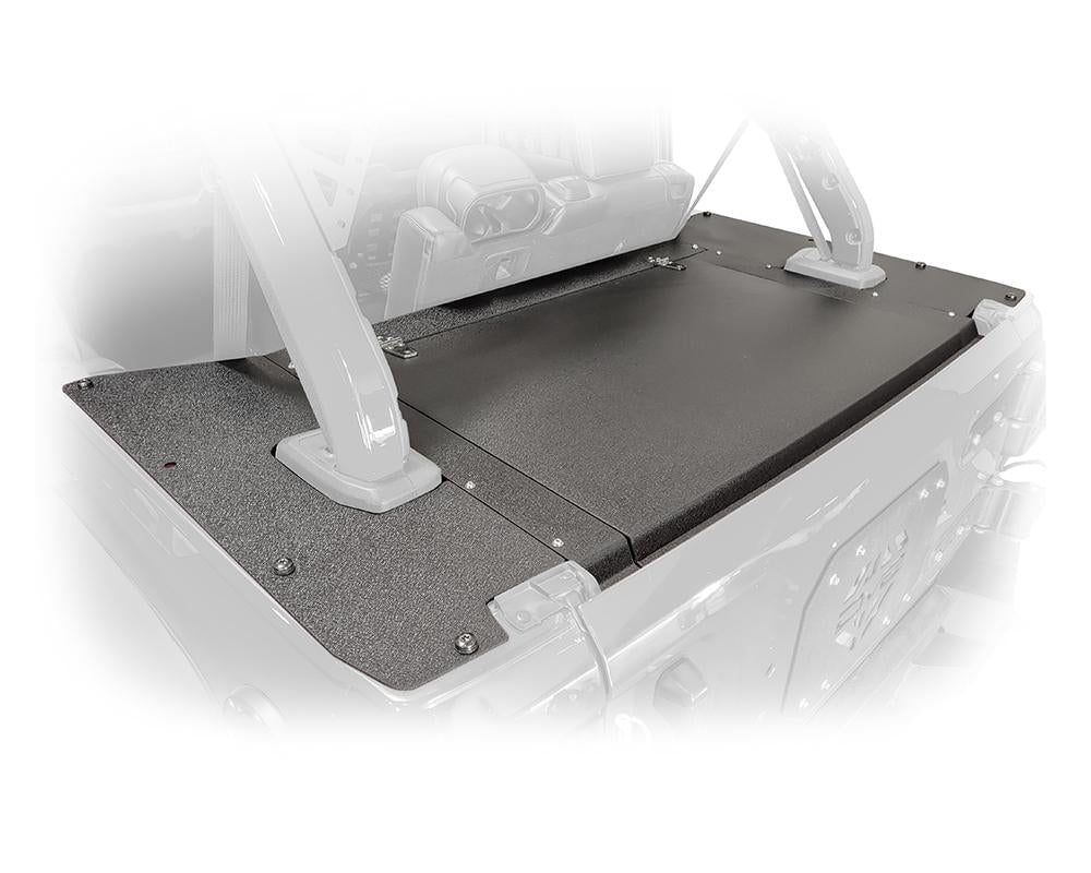 DV8 Offroad JLRS-01 Storage Security Cover Fits 18-21 Wrangler (JL) Fits select: 2021 JEEP WRANGLER UNLIMITED SPORT, 2018-2019 JEEP WRANGLER UNLIMITED SAHARA