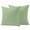 Sage Green, variant on 2 Pack Outdoor Waterproof Throw Pillow Covers,Light Purple Solid Color Decorative Square Pillow Case Patio Pillowcases for Chair Couch Sofa 16x16in