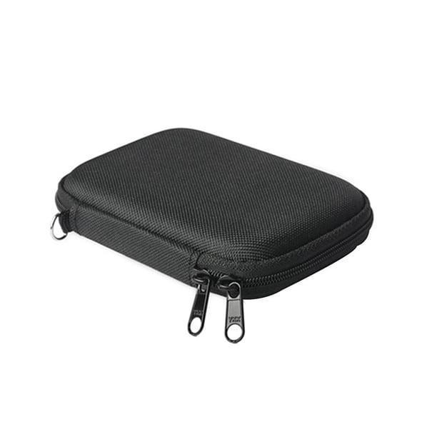 Bolsa De Almacenamiento Para Ratón Estuche Rígido De Eva Negro Portátil Bolsa De Almacenamiento Protectora Organizador De Viaje Con Rejilla Pequeña Para Ratón Logitech Pebble M350 Serendint EL010698-00