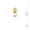 Bright Gold, variant on Kiven Anti Glare Pendant Light Plug in, Industrial Hanging Light Fixture with 15FT Twisted Cord, E26 Socket Pendant Light for Bedroom Hallway Kitchen,Pear Black(1 Pack)