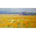 thumbnail image 3 of Yeremyan, Vahe 24x15 Black Modern Framed Museum Art Print Titled - Meadow 1, 3 of 5