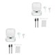 thumbnail image 2 of sweethay ES1 Auriculares inalámbricos Bluetooth 5.0 Auriculares Auriculares deportivos Auriculares con micrófono Caja de carga Auriculares para Blanco 2piezas, 2 of 6