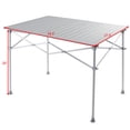 thumbnail image 2 of Gymax Aluminum Folding Picnic Camping Table Lightweight Roll-Up In/Outdoor Storage Bag, 2 of 7