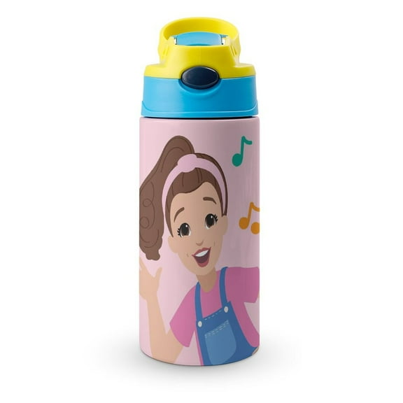 Ms Rachel Water Bottle with Straw Vacuum Insulated Stainless Steel Reusable Proof Water Cup Sports Insulated Kettle