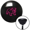thumbnail image 1 of American Shifter  Pink English Bulldog Black Retro Shift Knob with M16 x 1.5 Insert Shifter Auto Brody, 1 of 1