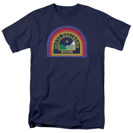 Blue Alien Fish - Alien Nostromo Mens Short Sleeve Shirt