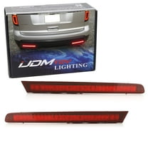 Red Lens 21-SMD Full LED Bumper Reflector Lights For 2011-2015 Ford Explorer (Pre-LCI), Function as Tail, Brake Lamps