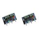 thumbnail image 1 of 2X PráCtico Preamplificador Multifuncional, Placa de Control de Tonos, Preamplificador, Control de Tono y Volumen, Amplificadores de Altavoz DIY, Amplificador de Audio y Sonido, 1 of 5