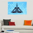 thumbnail image 3 of Multicolor Hippie Mandala Tapestry Poster Multi-styles Indian Wall Hanging Hippie Poster Bedspread Throw, 40x30 inches, 3 of 5