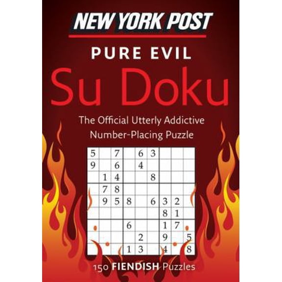 Pre-Owned New York Post Pure Evil Su Doku (Paperback) 0062011936 9780062011930