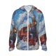thumbnail image 1 of Fotbe Cartoon Train Hot Air Balloon Chaqueta con Protección Solar UPF 50+ para Hombre y Mujer, Camisa con Capucha y Bolsillos-Medium, 1 of 7