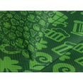thumbnail image 4 of Ambesonne Irish Quilted Bedspread Set 3 Pcs, Kiss Me I'm Irish Humor, King Size, Lime Green Green, 4 of 5