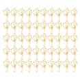 thumbnail image 2 of 50PCS Paper Clips Bookmark Clips Coconut Tree Shape Gold Cute Paper  Reusable Fixing Tool Metal Paperclips, 2 of 8