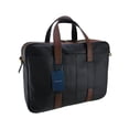 thumbnail image 1 of Cole Haan Buchannon Leather Briefcase Designer Business Travel Attache Case Laptop Computer Bag, 1 of 5