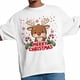 thumbnail image 3 of Mens T Shirts Merry Christmas Deer Snowflakes Short Sleeve Casual Men's Tee Tops Graphic T-Shirts for Teen Boys/Men, 3 of 8