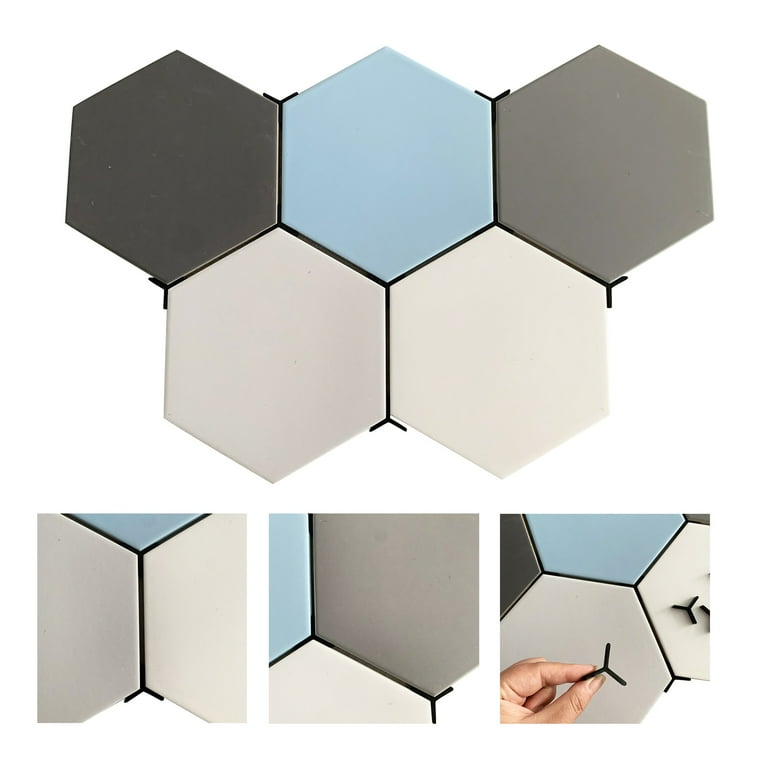 Tile spacers for hexagon tile deals