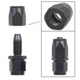 thumbnail image 1 of Free Ship 0 45 90 120 Degree Oil Fuel Hose End Reusable AN6 FKM Oil Fuel Hose Swivel Anodized Aluminum Straight Elbow~1228, 1 of 1