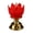 Red, variant on Red Electronic Candle Lotus Shaped Lamp 3 Aaa Battery Powered Mini Night Light for Holiday Home Decor Romantic Atmosphere Flickering Flame Effect