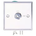 thumbnail image 2 of Garage Door Key Lock, Attractive Appearance Panel Key Switch  For Emergency Exit For Garage Door For Home Gate For Garage, 2 of 8
