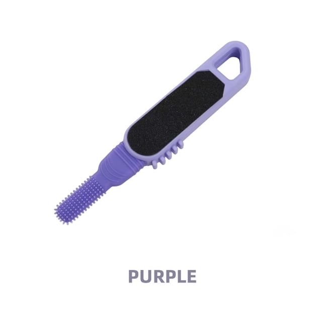 EGNMCR Shower Foot Brush Toe Cleaning Brush 3 In 1 Foot In Shower Foot File Dead Remover For Home Foot Care Scrubber Brush