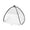 White, variant on Plant Protection Net Cover, Quick-Open Garden Mesh Cage with Spring Steel Frame, Foldable Insect Bird Barrier for Vegetables, Flowers, Shrubs, Includes 6 Ground Pegs