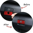 thumbnail image 3 of TINKI Fit for Tacoma 2015 2016 2017 2018 2019 2020 2021 2022 2023 Soft Carbon Fiber 3D Sticker Inner Glove Box Switch Trim Sticker Interior Car Accessories, 3 of 14