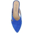thumbnail image 5 of Journee Womens Giada Slip On Almond Toe Mules Flats, 5 of 10