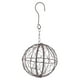 thumbnail image 5 of Macetas colgantes de hierro, maceta de metal con forma de cesta para flores, para interiores y exteriores Forma de bola de 13 cm, 5 of 9