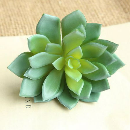 KABOER Succulent Artificial Pointed Snowdrop Green Flower Home Decoration Plant 2 (Best Potted Plants For Florida)