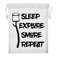 thumbnail image 2 of Mato & Hash Camping Mini Drawstring Backpack for Birthday Parties and Summer Camp, 2 of 2