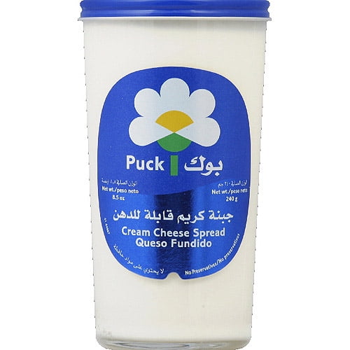 Puck Cream Cheese Spread, 8.5 oz, (Pack of 6) by Generic
