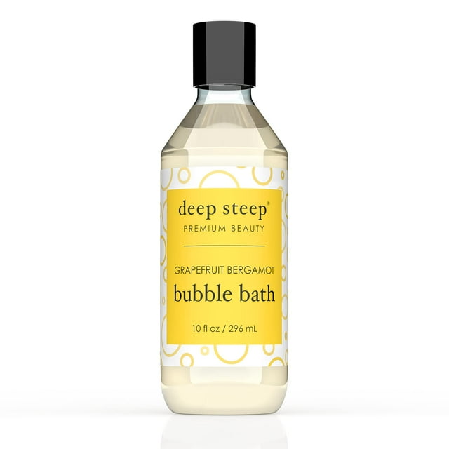 Deep Steep Bain Moussant 10 Oz (Pamplemousse Bergamote)
