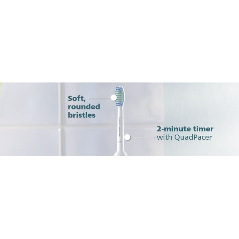 Philips Sonicare 1100 Power Toothbrush, Rechargeable Electric Toothbrush,  White Grey HX3641/02