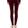 thumbnail image 2 of Womens 100% Merino Wool Base Layer Pants for Ski Hiking Thermal Underwear Bottom, 2 of 6