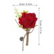 thumbnail image 2 of unbranded 2Ud Boutonniere De Flores Artificiales Rojas Para Accesorio De Traje Y Duradero, 2 of 6