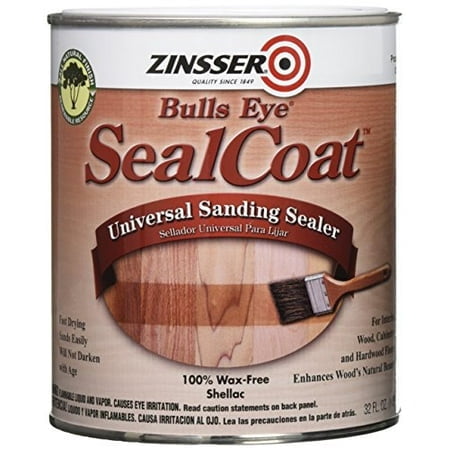 Rust-Oleum Zinsser 854 1-Quart Bulls Eye Sealcoat Universal Sanding Sealer