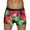 Orange, variant on Mens Valentines Day Printed Underwear Style Red Bubble Special Love Rose Shorts Mid Waist Red,L