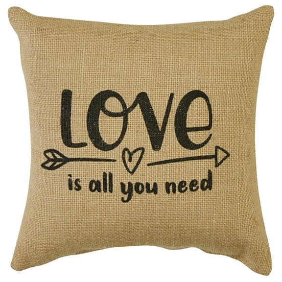 Love Is All Sentiment Pillow - 10x10 - Park Designs