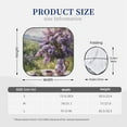 thumbnail image 3 of Fotbe Peinture de Théière Lilas 2 Pcs Pare-Soleil / Bloqueur de Soleil pour Pare-Brise de Voiture / Accessoires Intérieurs Pliables pour Protection Solaire - Grand, 3 of 6