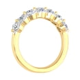 thumbnail image 2 of 1 Carat 7-Stone Diamond Wedding Band Ring in 14K Yellow Gold (Ring Size 10) (SI1-SI2 Clarity), 2 of 4